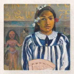 Paul Gauguin - Die Vorfahren von Tehamana Glasuntersetzer