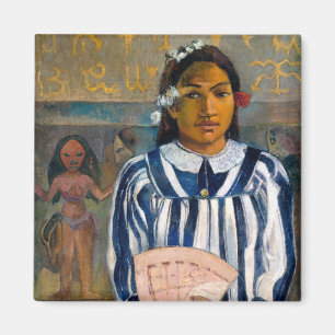 Paul Gauguin - Die Vorfahren von Tehamana Magnet