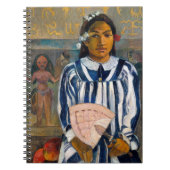 Paul Gauguin - Die Vorfahren von Tehamana Notizblock (Vorderseite)