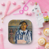 Paul Gauguin - Die Vorfahren von Tehamana Pappteller (Party)