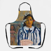 Paul Gauguin - Die Vorfahren von Tehamana Schürze (Vorderseite)