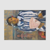 Paul Gauguin - Die Vorfahren von Tehamana Seidenpapier (Vorderseite)