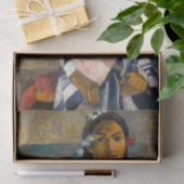 Paul Gauguin - Die Vorfahren von Tehamana Seidenpapier (Geschenk)