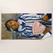 Paul Gauguin - Die Vorfahren von Tehamana Strandtuch (Vorderseite)