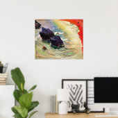 Paul Gauguin | Die Welle Poster (Heimbüro)