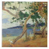 Paul Gauguin | durch die Küste, Martinique, 1887 ( Fliese (Vorderseite)