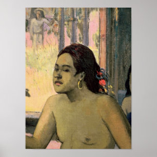 Paul Gauguin Eiaha Ohipa oder Tahitianer in eine Poster