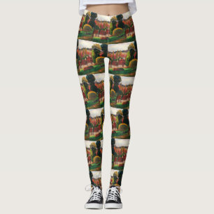 Paul Gauguin Ein Bauernhof im klassischen Bretagne Leggings