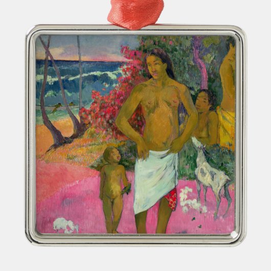 Paul Gauguin | ein Weg durch das Meer, 1902 Silbernes Ornament (Vorne)