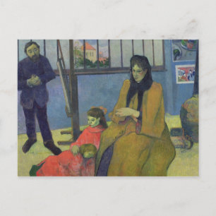 Paul Gauguin   Familie Schuffenecker Postkarte