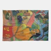Paul Gauguin - Frau mit Frucht Geschirrtuch (Horizontal)
