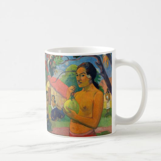 Paul Gauguin - Frau mit Frucht Kaffeetasse (Rechts)