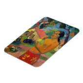 Paul Gauguin - Frau mit Frucht Magnet (Linke Seite)