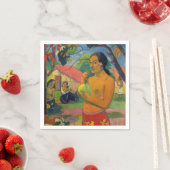 Paul Gauguin - Frau mit Frucht Serviette (Beispiel)
