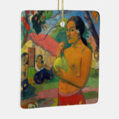 Paul Gauguin - Frauen, die eine Frucht halten Keramikornament (Rechts)