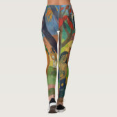 Paul Gauguin - Frauen, die eine Frucht halten Leggings (Rückseite)