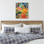 Paul Gauguin - Frauen, die eine Frucht halten Leinwanddruck (Insitu (Schlafzimmer))