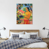 Paul Gauguin - Frauen, die eine Frucht halten Leinwanddruck (Insitu (Schlafzimmer))
