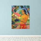 Paul Gauguin - Frauen, die eine Frucht halten Leinwanddruck (Insitu (Holzboden))