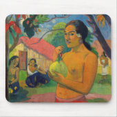 Paul Gauguin - Frauen, die eine Frucht halten Mousepad (Vorne)