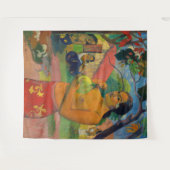 Paul Gauguin - Frauen, die eine Frucht halten Wandteppich (Vorderseite (Horizontal))