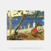 Paul Gauguin Fruit Carrier in Turin Cove oder Seas Acrylschild (Vorderseite)