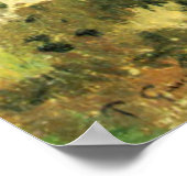 Paul Gauguin Fruit Carrier in Turin Cove oder Seas Poster (Ecke)