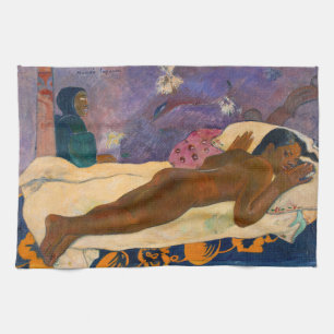 Paul Gauguin - Geist der Toten Wacht Geschirrtuch