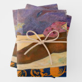 Paul Gauguin - Geist des Toten Watching Geschenkpapier Set (Beispiel)