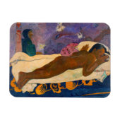 Paul Gauguin - Geist des Toten Watching Magnet (Horizontal)