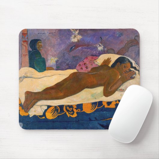 Paul Gauguin - Geist des Toten Watching Mousepad (Mit Mouse)