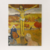 Paul Gauguin Gelbes Christliches Gemälde Puzzle (Vertikal)