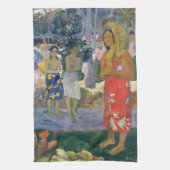 Paul Gauguin - Hail Mary / Ia Orana Maria Geschirrtuch (Vertikal)