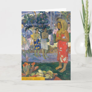 Paul Gauguin - Hail Mary / Ia Orana Maria Karte