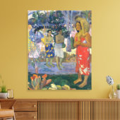Paul Gauguin - Hail Mary / Ia Orana Maria Leinwanddruck (Insitu (Wohnzimmer))