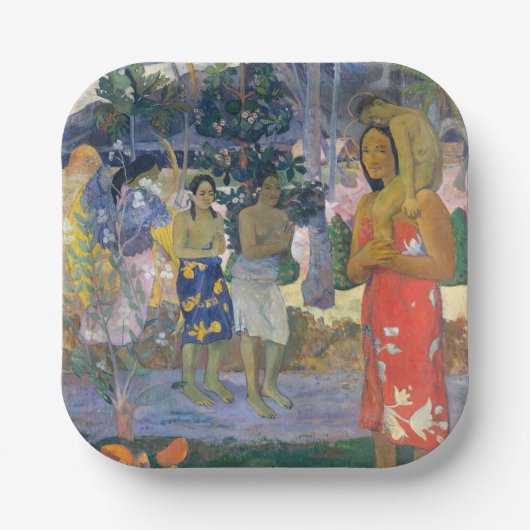 Paul Gauguin - Hail Mary / Ia Orana Maria Pappteller (Vorderseite)