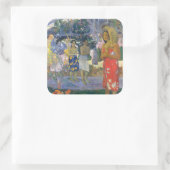 Paul Gauguin - Hail Mary / Ia Orana Maria Quadratischer Aufkleber (Tasche)