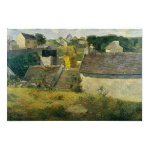 Paul Gauguin - Häuser in Vaugirard Fotodruck