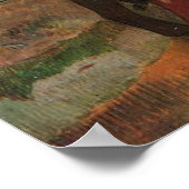 Paul Gauguin Haymaking with Scripture Verse Poster (Ecke)