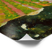 Paul Gauguin | Haystacks in der Bretagne, 1890 (Öl Poster (Ecke)