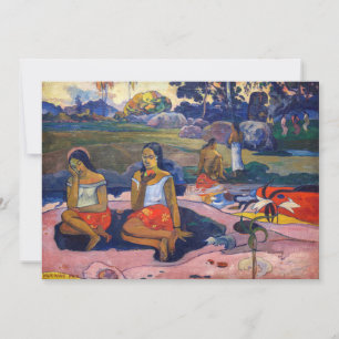 Paul Gauguin - Heilige Quelle, Süße Träume Einladung