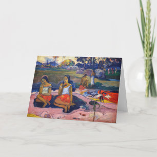 Paul Gauguin - Heilige Quelle, süße Träume Karte