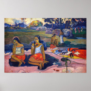 Paul Gauguin - Heilige Quelle, Süße Träume Poster