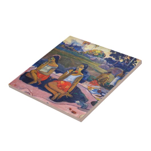 Paul Gauguin - Heiliger Frühling, süße Träume Fliese (Seite)