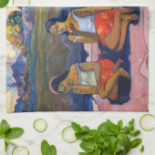 Paul Gauguin - Heiliger Frühling, süße Träume Geschirrtuch (Gefaltet)