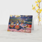 Paul Gauguin - Heiliger Frühling, süße Träume Karte (Gelbe Blume)