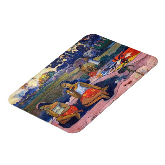 Paul Gauguin - Heiliger Frühling, süße Träume Magnet (Linke Seite)