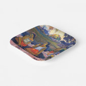 Paul Gauguin - Heiliger Frühling, süße Träume Pappteller (Gewinkelt)