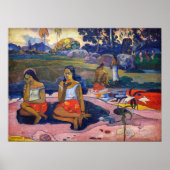 Paul Gauguin - Heiliger Frühling, süße Träume Poster (Vorne)