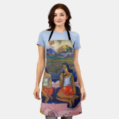 Paul Gauguin - Heiliger Frühling, süße Träume Schürze (Getragen)
